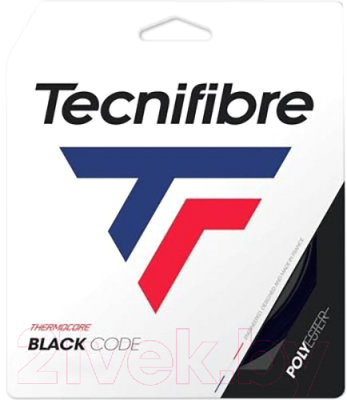 Струна для теннисной ракетки Tecnifibre Black Code 1.24 / 04RBL124XB - фото