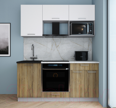 Кухонный гарнитур Интерлиния Мила Gloss 1.7