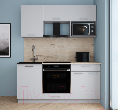 Кухонный гарнитур Интерлиния Мила Gloss 1.7