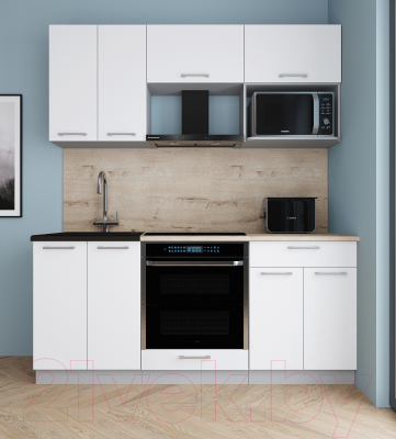 Кухонный гарнитур Интерлиния Мила Gloss 1.8