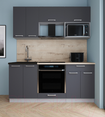 Кухонный гарнитур Интерлиния Мила Gloss 1.8