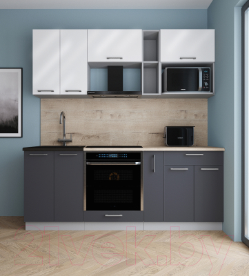 Кухонный гарнитур Интерлиния Мила Gloss 2.0