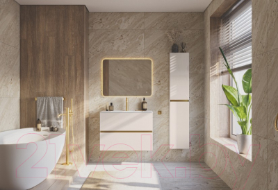 Тумба под умывальник ЗОВ Лира 100 / L100MW0MWGVA