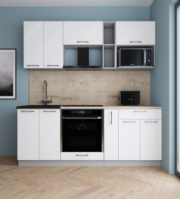 Кухонный гарнитур Интерлиния Мила Gloss 2.0