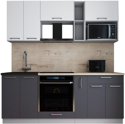 Кухонный гарнитур Интерлиния Мила Gloss 2.0 - фото
