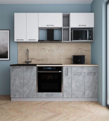 Кухонный гарнитур Интерлиния Мила Gloss 2.0