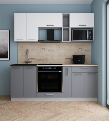 Кухонный гарнитур Интерлиния Мила Gloss 2.0