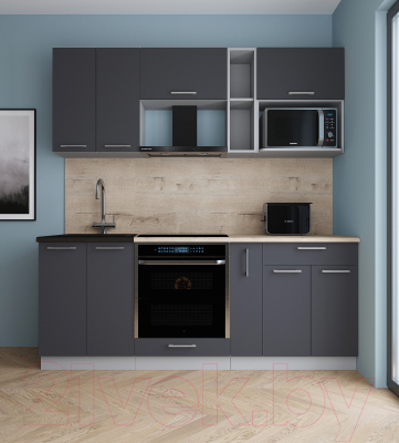 Кухонный гарнитур Интерлиния Мила Gloss 2.0
