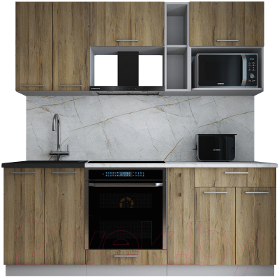 Кухонный гарнитур Интерлиния Мила Gloss 2.0 - фото