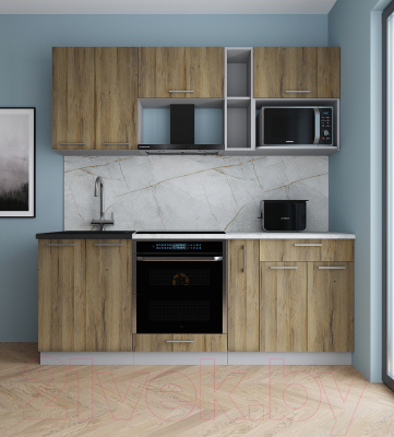 Кухонный гарнитур Интерлиния Мила Gloss 2.0