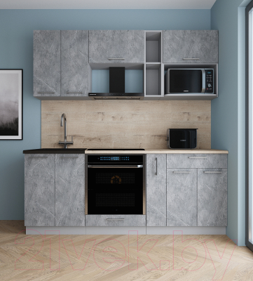 Кухонный гарнитур Интерлиния Мила Gloss 2.0