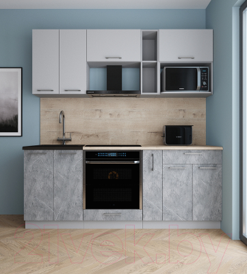 Кухонный гарнитур Интерлиния Мила Gloss 2.0