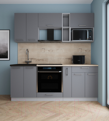 Кухонный гарнитур Интерлиния Мила Gloss 2.0