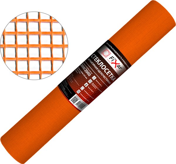 Стеклосетка Fixar Штукатурная CCШ-160 5x5мм / FIX-0005 - фото