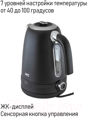 Электрочайник JVC JK-KE1730 (черный)