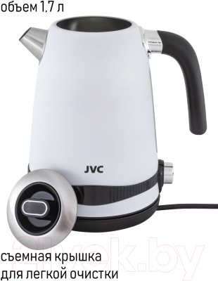 Электрочайник JVC JK-KE1730 (белый)