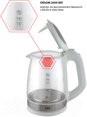 Электрочайник JVC JK-KE2005