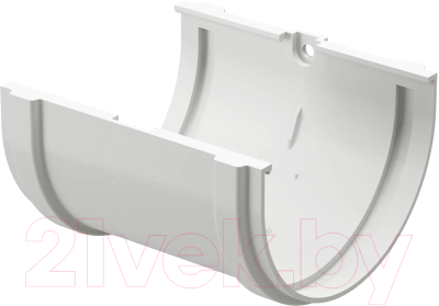 Соединитель желобов Docke Dacha 120мм / PVAE-1107 - фото