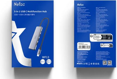 Док-станция для ноутбука Netac WF13 (NT08WF13-30GR)