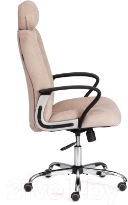 Кресло офисное Tetchair Oxford хром/флок