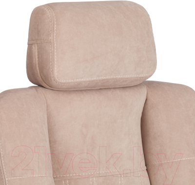 Кресло офисное Tetchair Oxford хром/флок