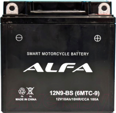 Мотоаккумулятор ALFA battery 12N9-BS / 12N9-4B-1 - фото