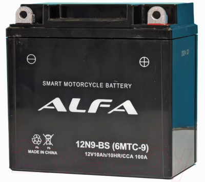 Мотоаккумулятор ALFA battery 12N9-BS / 12N9-4B-1