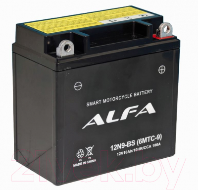 Мотоаккумулятор ALFA battery 12N9-BS / 12N9-4B-1