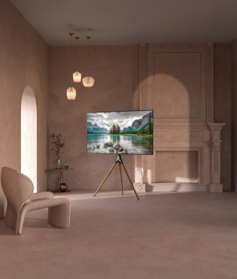 Стойка для ТВ/аппаратуры Cactus CS-ST1246BKWN