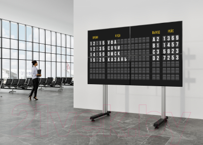 Стойка для ТВ/аппаратуры Cactus CS-FS-TV4-PRO