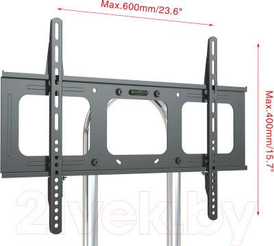 Стойка для ТВ/аппаратуры Cactus CS-ST04H