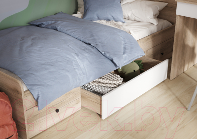 Односпальная кровать Стендмебель Киви КР-01 90x190