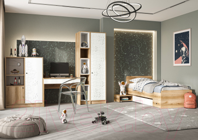 Односпальная кровать Стендмебель Киви КР-01 90x190