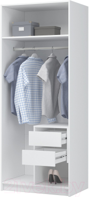 Шкаф Стендмебель Лион ШК-01 2-х створчатый