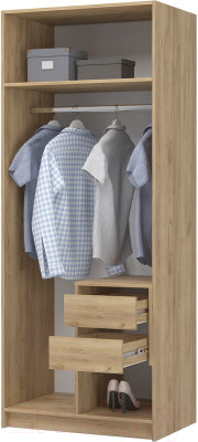 Шкаф Стендмебель Лион ШК-01 2-х створчатый