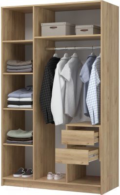 Шкаф Стендмебель Лион ШК-02 3-х створчатый