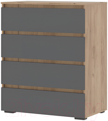 Комод Стендмебель Хелен КМ 02 802 4 ящика - фото