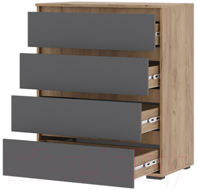 Комод Стендмебель Хелен КМ 02 802 4 ящика