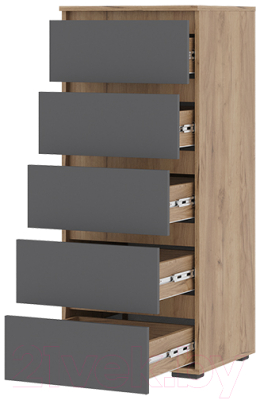 Комод Стендмебель Хелен КМ 03 502 5 ящиков