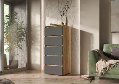 Комод Стендмебель Хелен КМ 03 502 5 ящиков