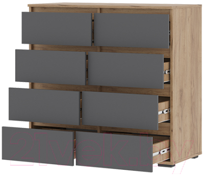 Комод Стендмебель Хелен КМ 04 8 ящиков