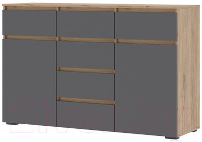 Комод Стендмебель Хелен КМ 05 6 ящиков - фото