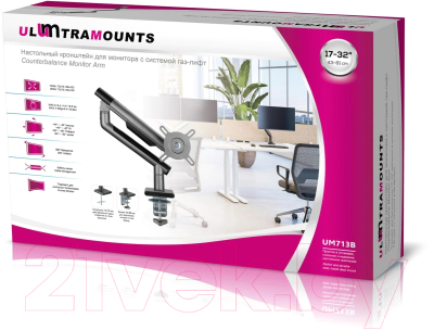 Кронштейн для монитора Ultramounts UM713B