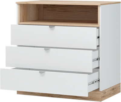 Комод Стендмебель Юкки КМ 3Я 900 3 ящика