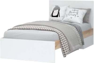 Полуторная кровать Стендмебель Юкки КР 900 90x200 - фото