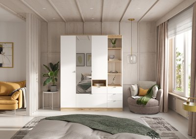 Стеллаж Стендмебель Юкки ПО 3Я 450 Открытый