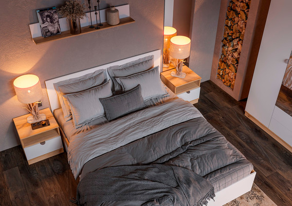 Прикроватная тумба Стендмебель Юкки ТБ 1Я 450