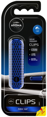 Ароматизатор автомобильный Aroma Car Clips New Car - фото