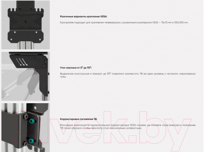 Кронштейн для телевизора Onkron CR1S