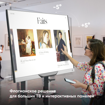 Стойка для ТВ/аппаратуры Onkron ELift TS1991